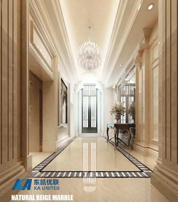 Natural Beige Marble Villas Projects KA UNITED Natural Beige Marble Villas Projects KA UNITED