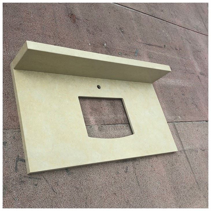 Beige Limestone Vanity Tops