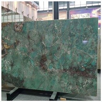 Lempengan Kuarsit Amazonite
