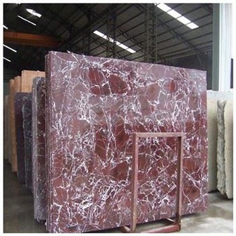 Lempengan Marmer Rosso Levanto