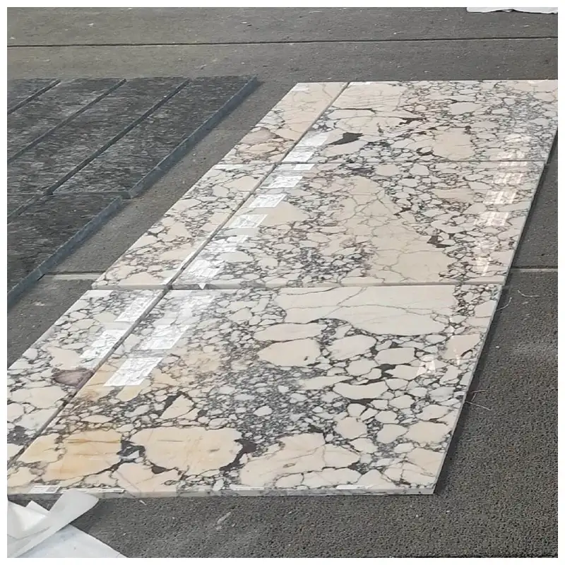 Calacatta Violetta Marble Floor Tiles