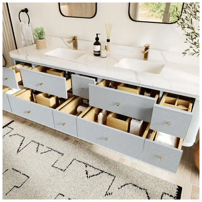 Single vs Double Bathroom Vanity for Hotels and Multi-Unit Projects Single vs Double Bathroom Vanity for Hotels and Multi-Unit Projects